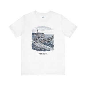 New England Coastal Short Sleeve Tee - Take Notes